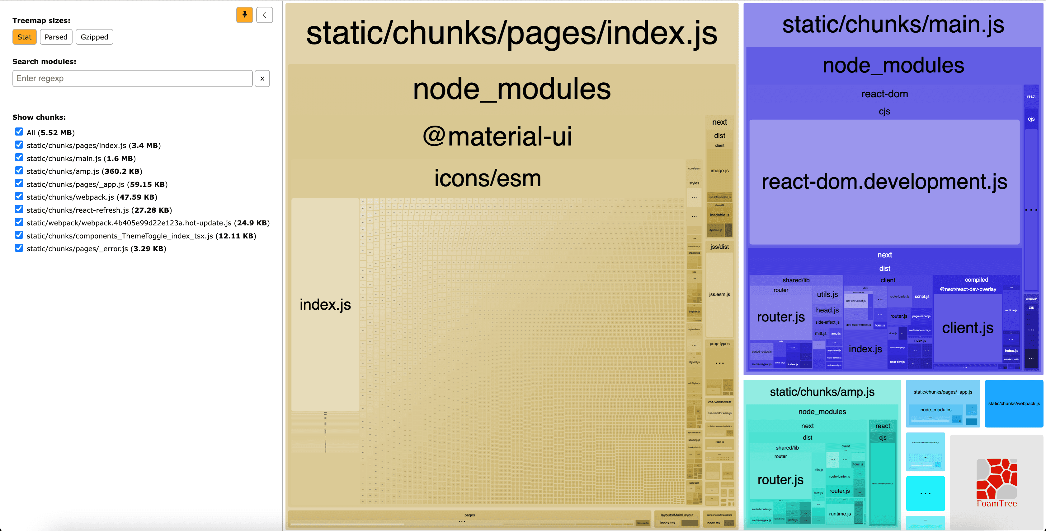 Bundle size with all Material UI icons