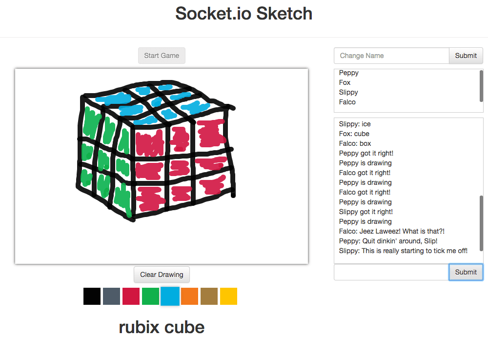 Socket.io Sketch